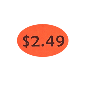 Price Stickers $2.49 x 1000
