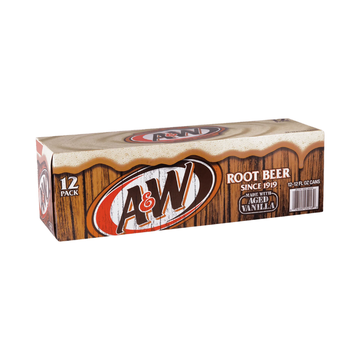 A&W Root Beer 355ml x 12 - Image 2