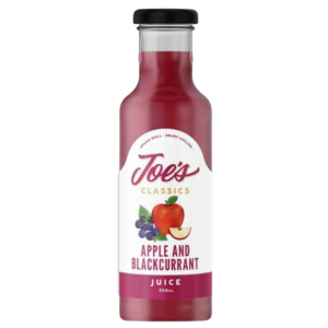 JOE'S Classics Apple & Black Current Juice 350ml x 12