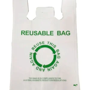 Plastic Carry Bags Large Reusable x 500