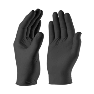 Nitrile Gloves Black Powder Free x 100