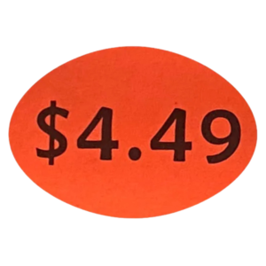 Price Stickers $4.49 x 1000