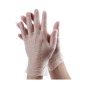 Vinyl Gloves Powder Free Clear x 100 S/M/L/XL