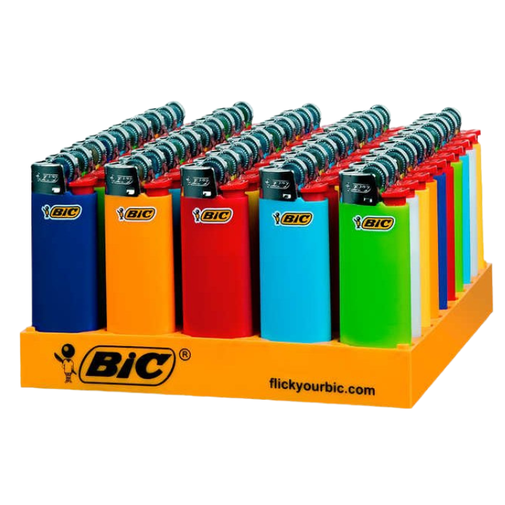 BIC Lighters Large Plain x 50