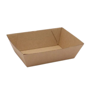 Brown Corrugated Kraft Tray #1 x 500
