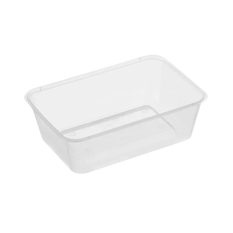 Genfac Rectangular Container Clear 700ml x 500