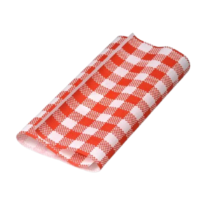 Grease Proof Paper Red Print 1/2 (330x400) x 800