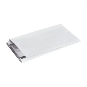 SOUVLAKI Plain White Bag Foil Lined (102+40)x290mm x 500