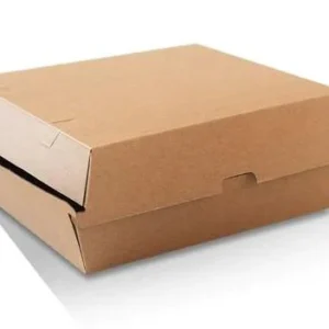 Corrugated Dinner Box Brown Kraft x 150
