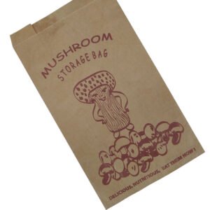 Mushroom Printed Bags (307x165x58mm) x 500