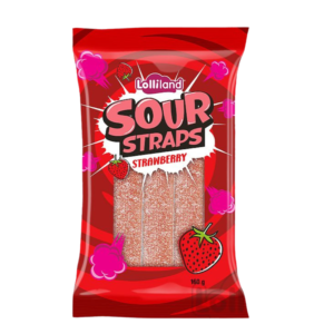 Sour Straps Strawberry 160g