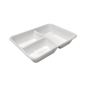 Sugarcane 3 Compartment Tray x 200