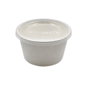 Sugarcane Bowl PP Lid 8.5oz x 600