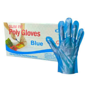 Poly Gloves x 500